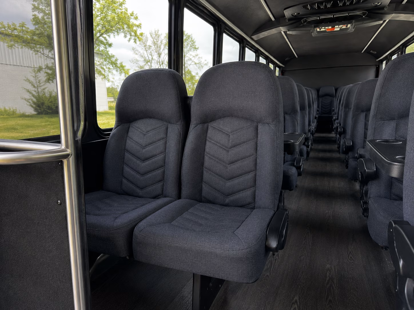 san leandro corporate event transportation onboard seating