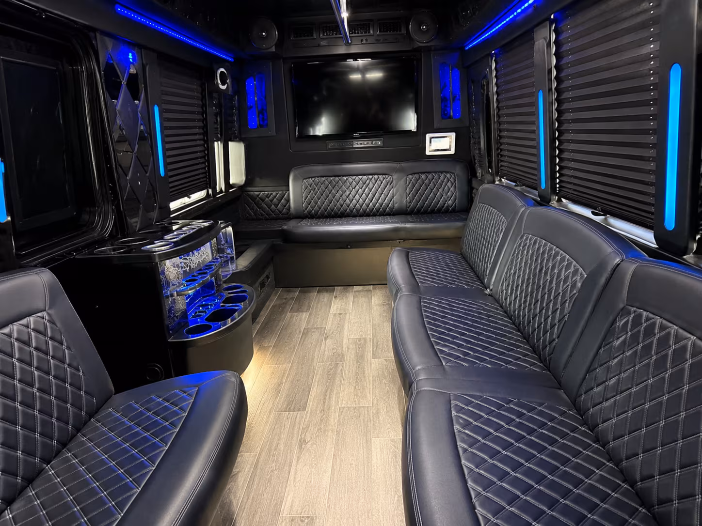san leandro night on town party bus rental