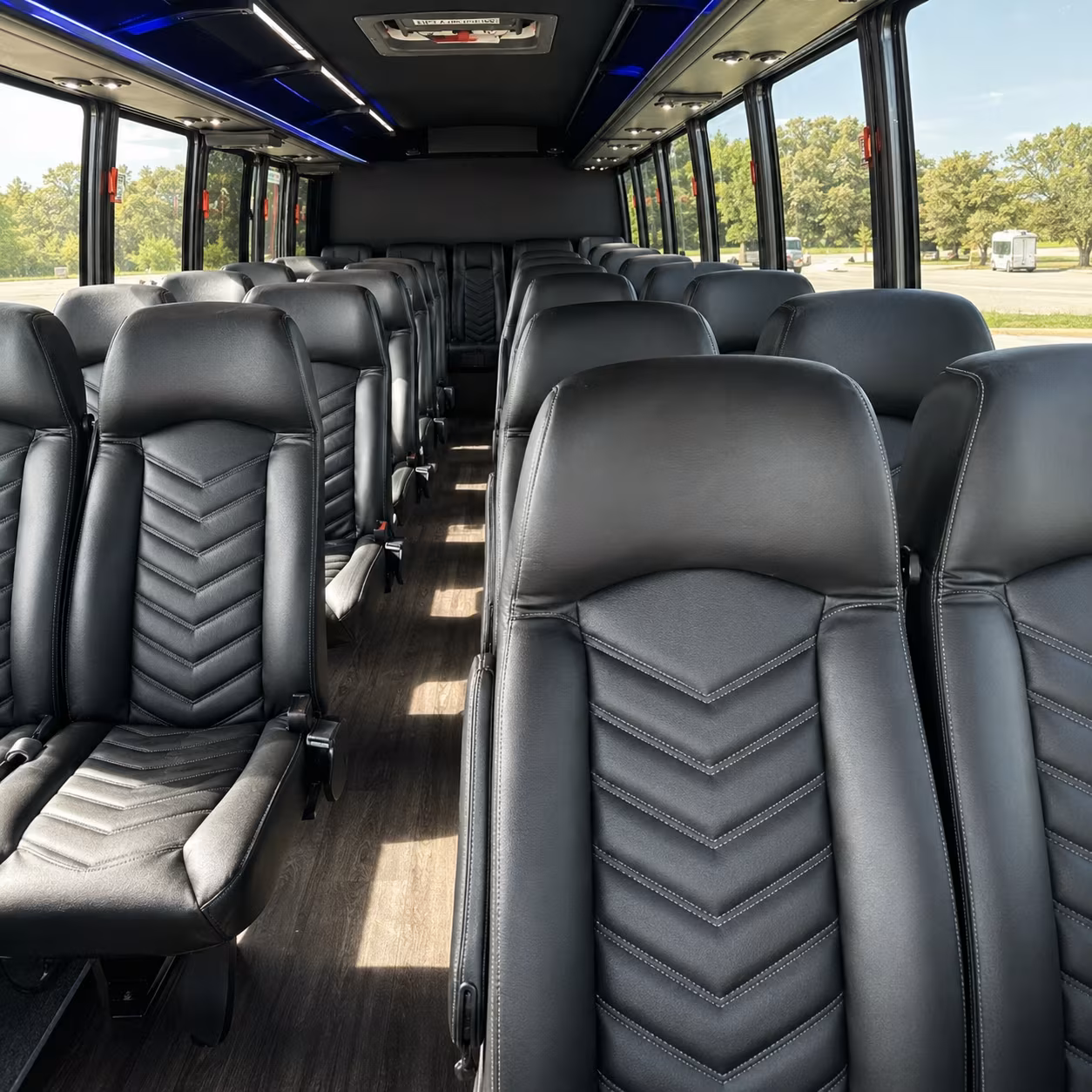 san leandro prom transportation onboard seating