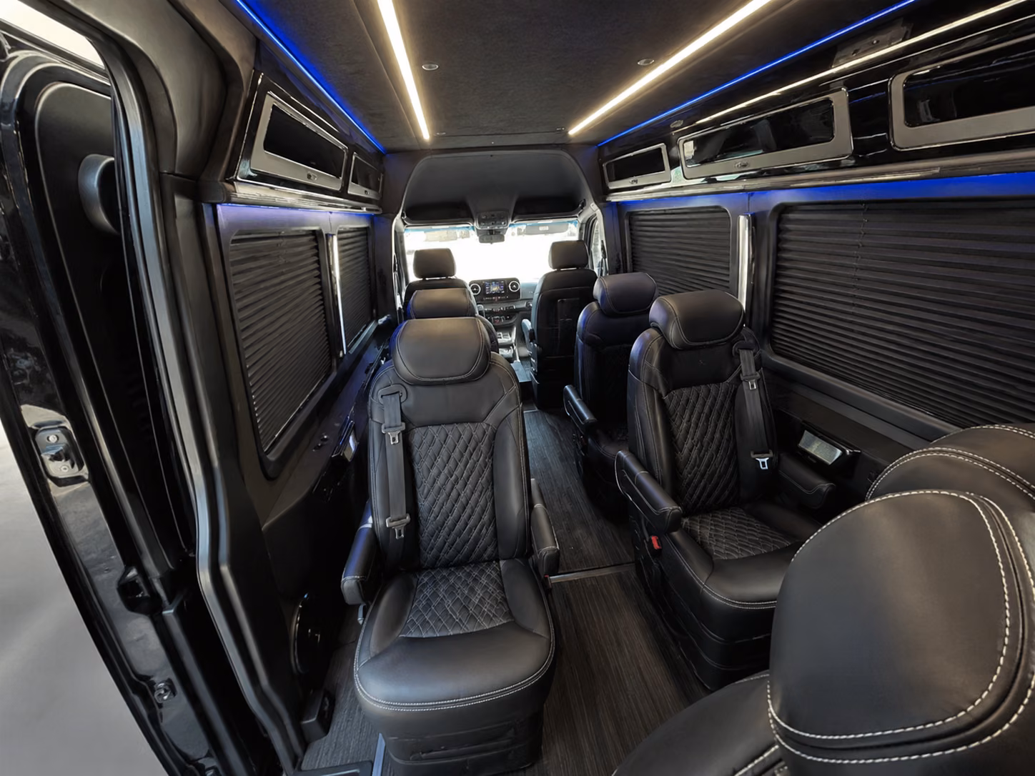 san leandro school event transportation onboard seating