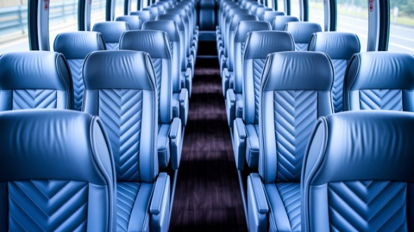50 passenger charter bus interior san leandro