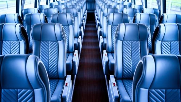 56 passenger charter bus interior richmond