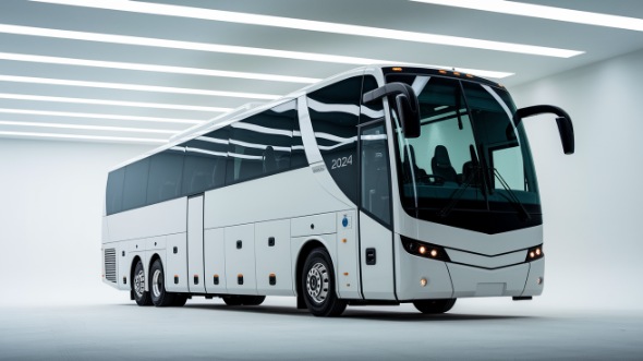 56 passenger charter bus san leandro