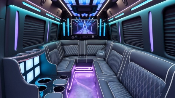 party bus rental inside pleasanton