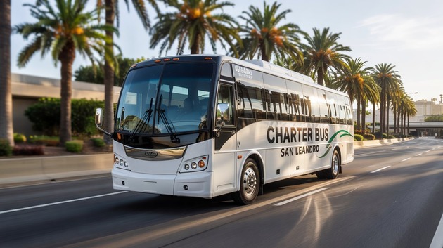 san leandro charter bus